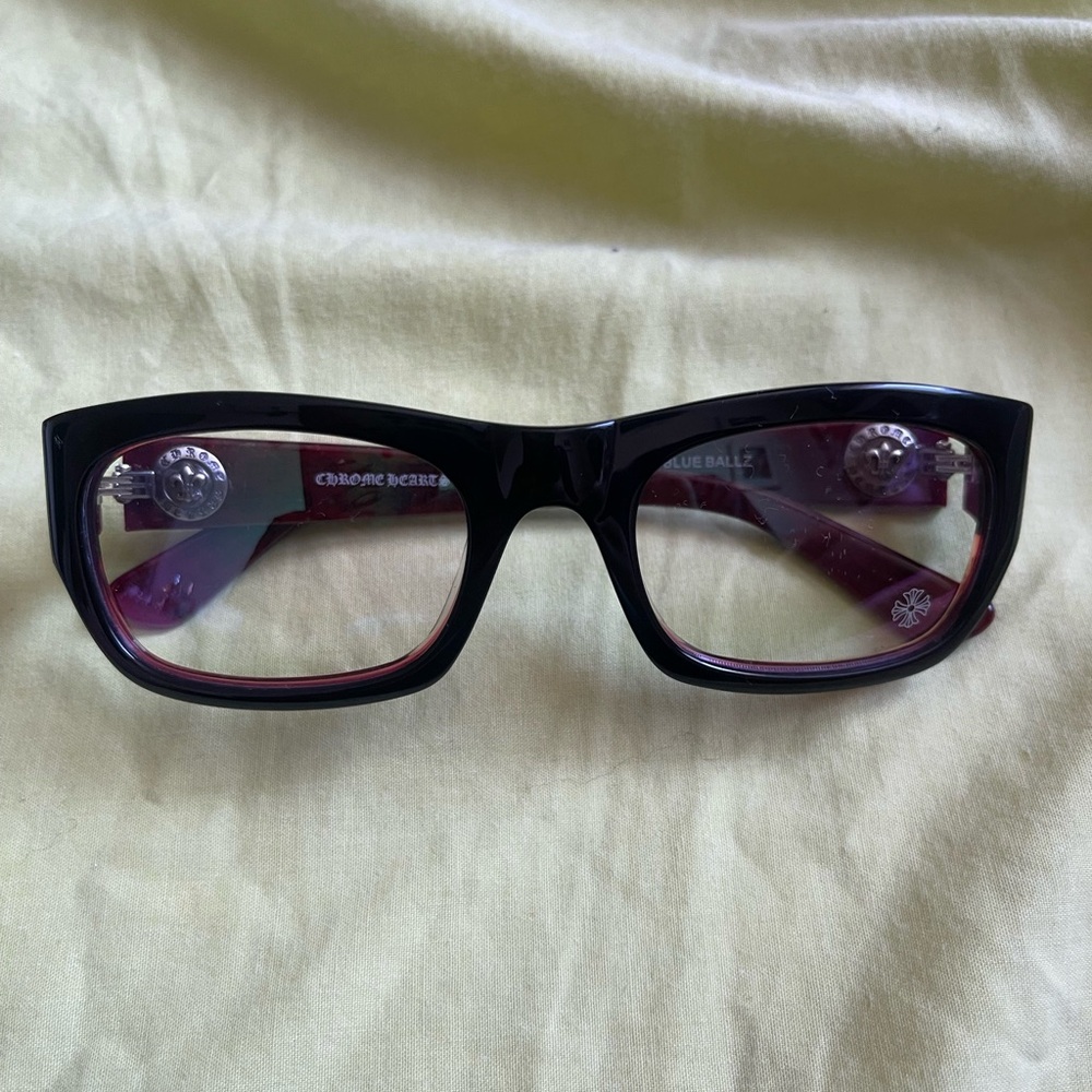 Chrome Hearts Blue Ballz Glasses
